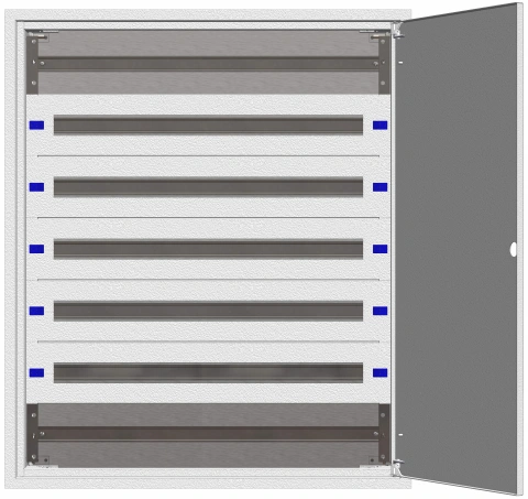 Flat Enclosure Flush mounted 3U-21K, H=1055 W=810 D=100mm