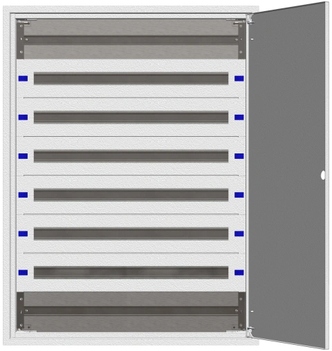 Flat Enclosure Flush mounted 3U-24K, H=1195 W=810 D=100mm