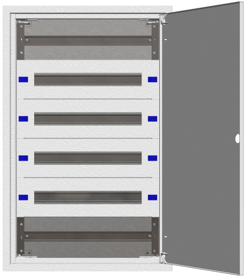Flat Enclosure Flush mounted 2U-18K, H=915 W=590 D=100mm_1
