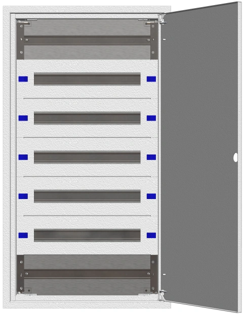 Flat Enclosure Flush mounted 2U-21K, H=1055 W=590 D=100mm