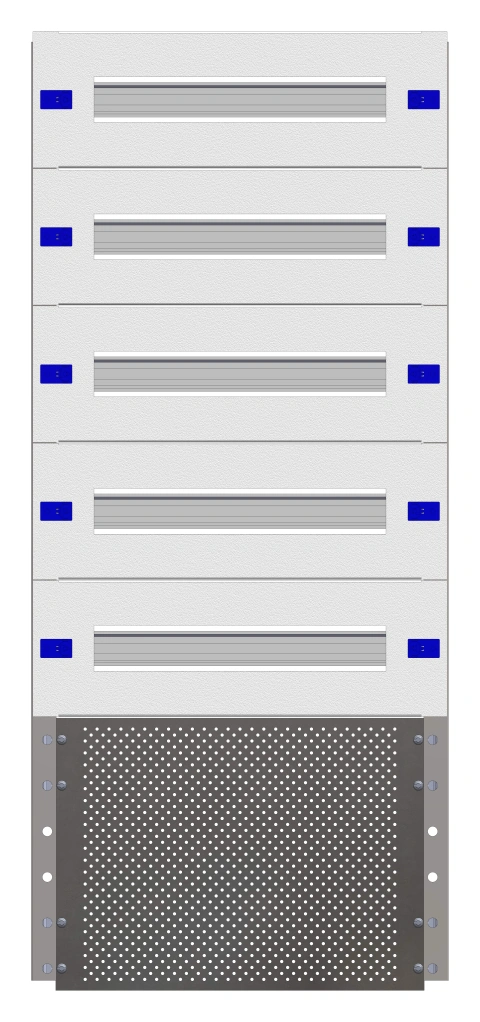 Combination Distributor Modular chassis 420mm 21HU, complete