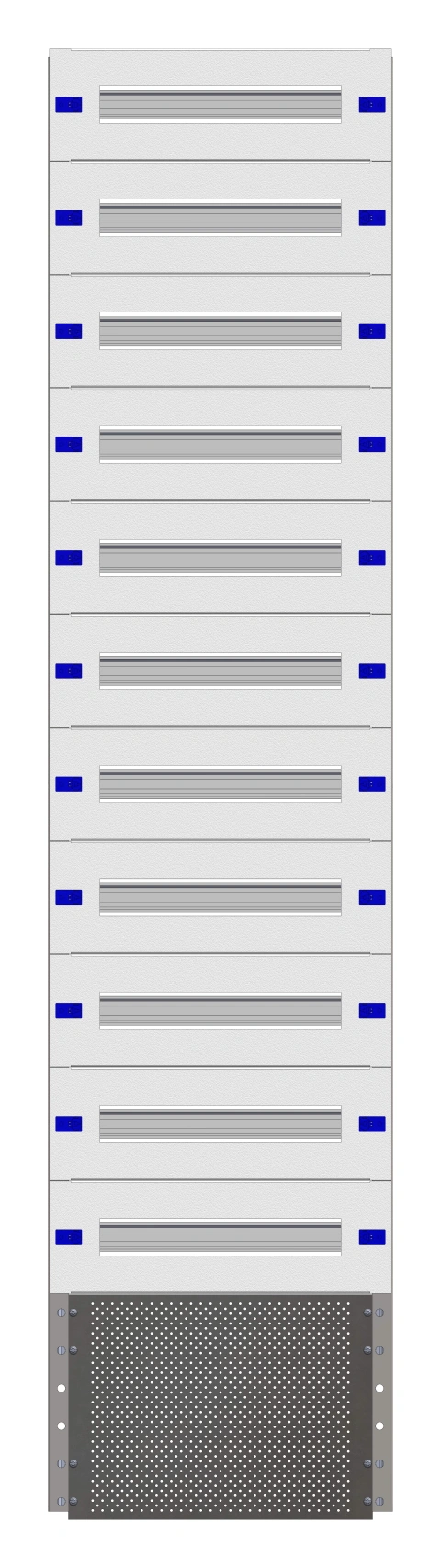 Combination Distributor Modular chassis 420mm 39HU, complete