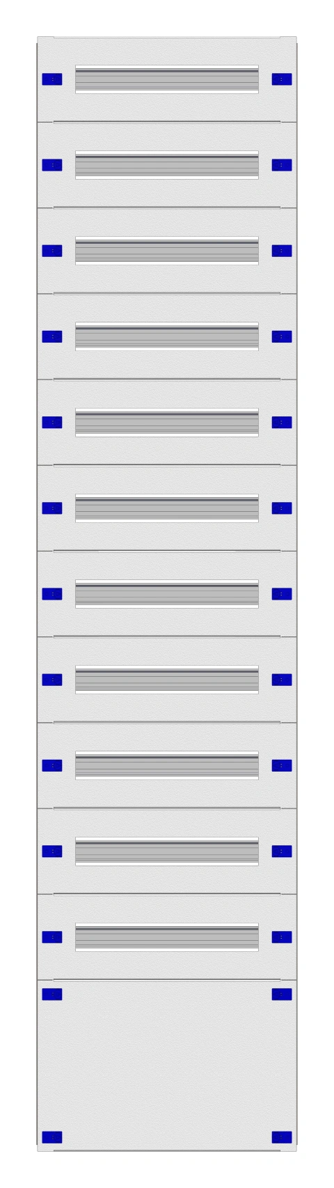 Combination Distributor Modular chassis 420mm 39HU, complete_1