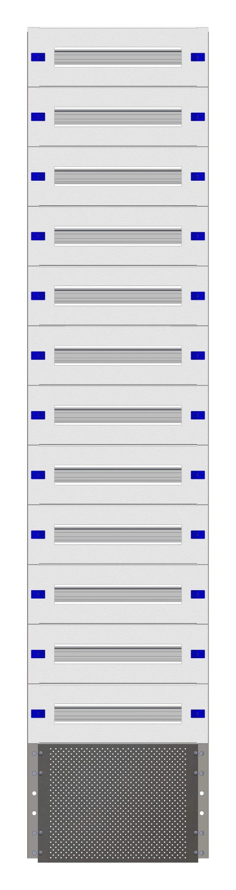 Combination Distributor Modular chassis 420mm 42HU, complete