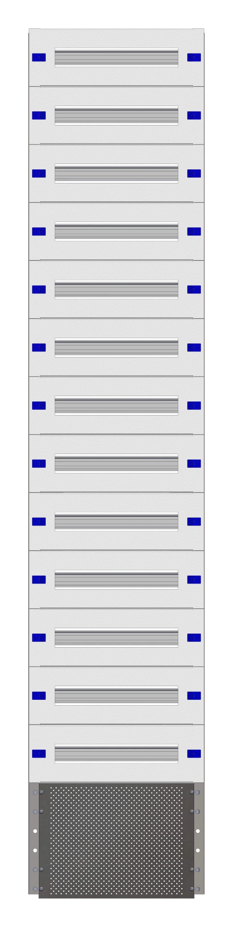 Combination Distributor Modular chassis 420mm 45HU, complete