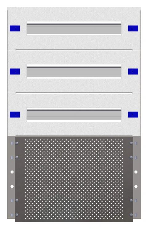 Combination Distributor Modular chassis 428mm 15HU, complete