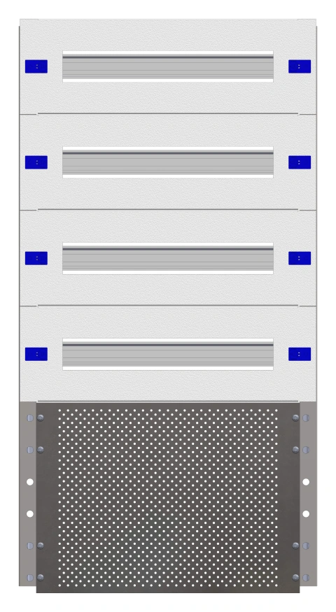 Combination Distributor Modular chassis 428mm 18HU, complete