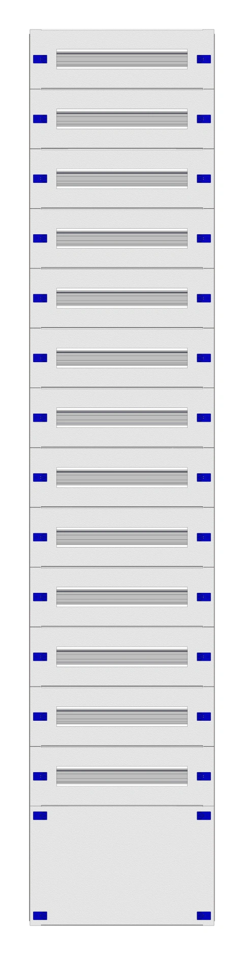Combination Distributor Modular chassis 428mm 45HU, complete_1