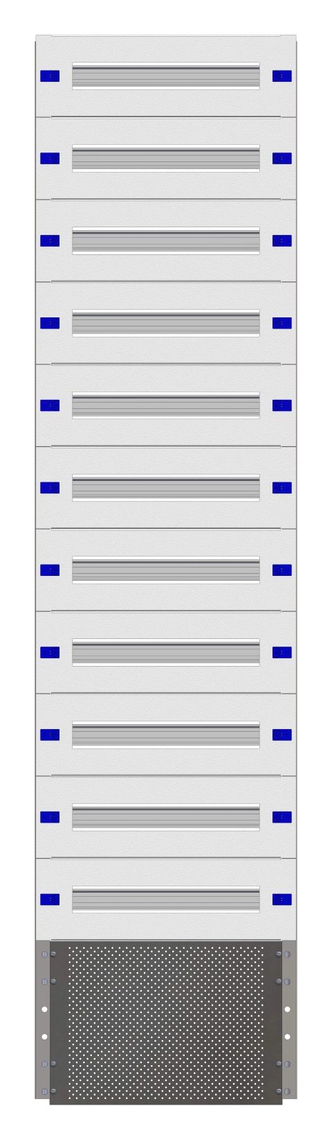 Combination Distributor Modular chassis 440mm 39HU, complete