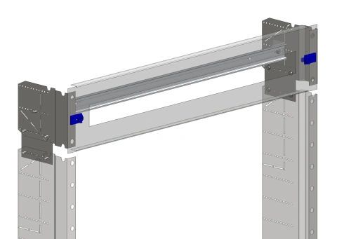 Frontplate Expansion Support structure 3 part sys. 3/150