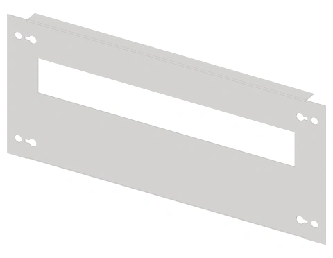 Slotted front plate 420mm G4 sheet steel, 20MW