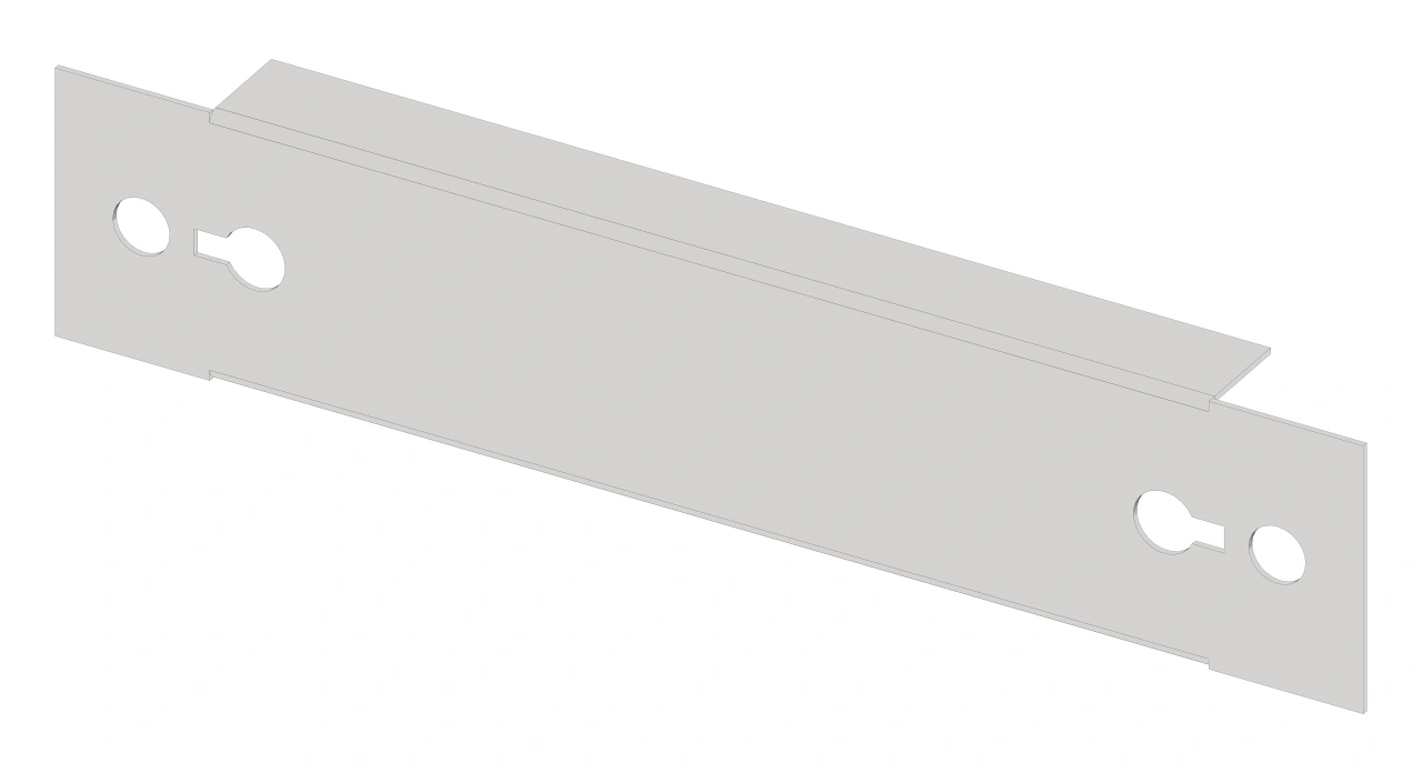 Mască frontală 220mm B1  tablă