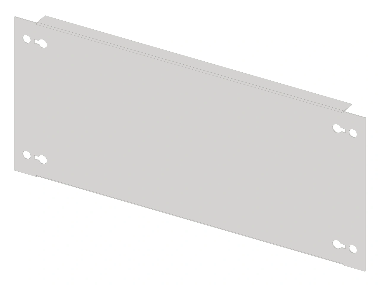 Mască frontală 417mm B4  tablă