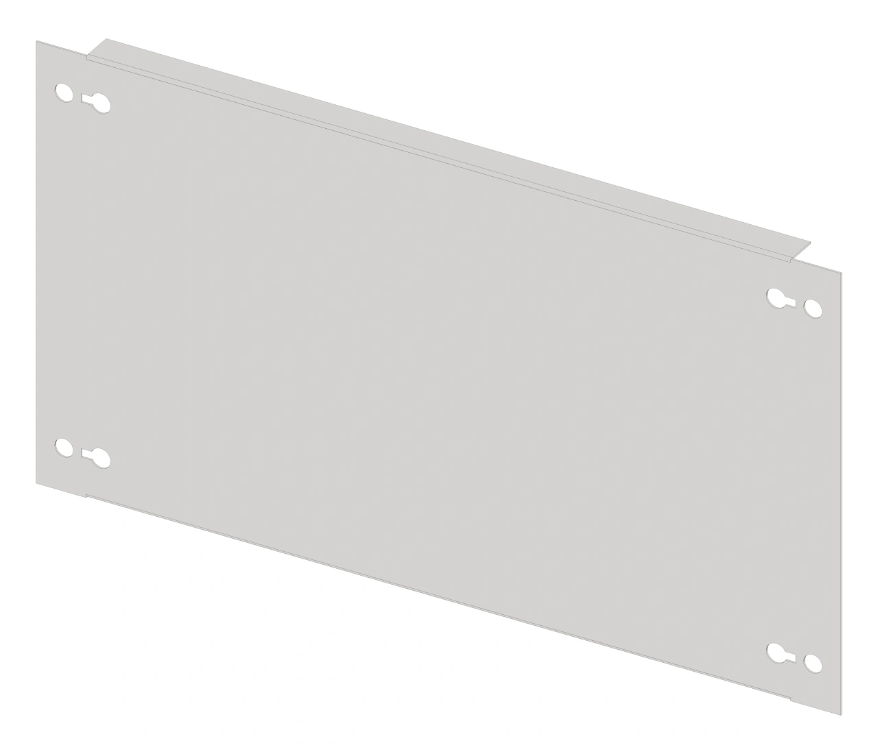 Mască frontală 417mm B5  tablă