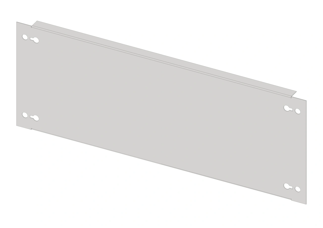 front plate 426mm B4 sheet steel