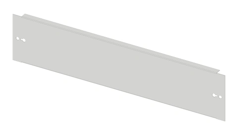 Front plate 640mm B3 sheet steel, for wide 5