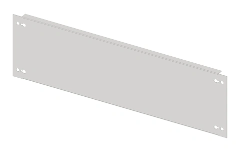Front plate 640mm B4 sheet steel, for wide 5