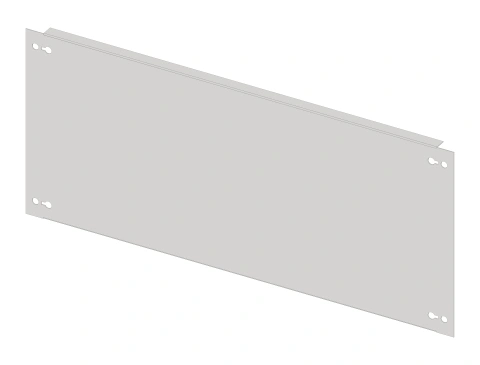 Front plate 640mm B6 sheet steel, for wide 5
