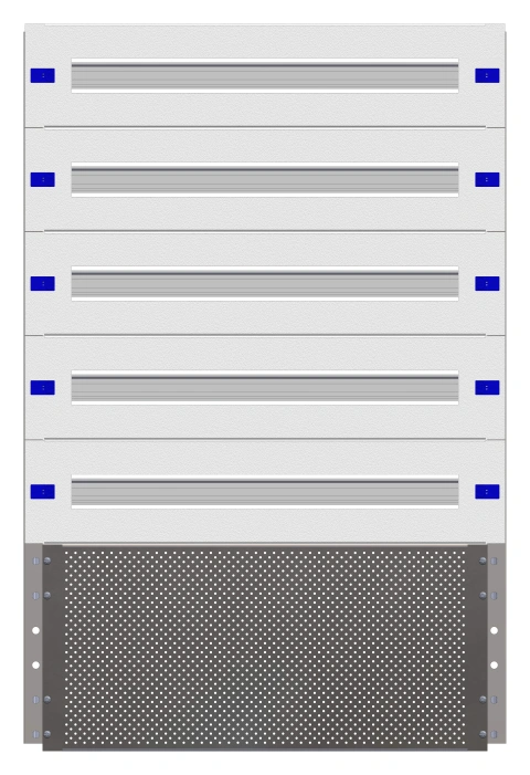 Combination Distributor Modular chassis 640mm 21HU, complete