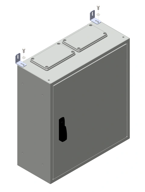 Wall-mounting brackets for wall-m. frames Modul 2000 IP54_1