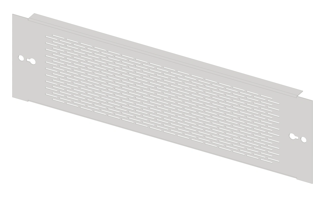 Plastron 2B3 cu fante de aerisire de 2*20mm