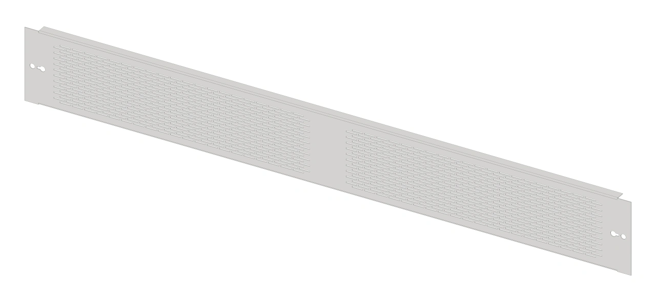 Plastron 5B3 cu fante de aerisire de 2*20mm