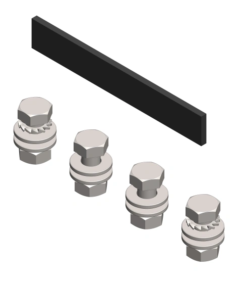 Set îmbinare pt.dulapuri M2000 IP54 (şuruburi şi garnituri)