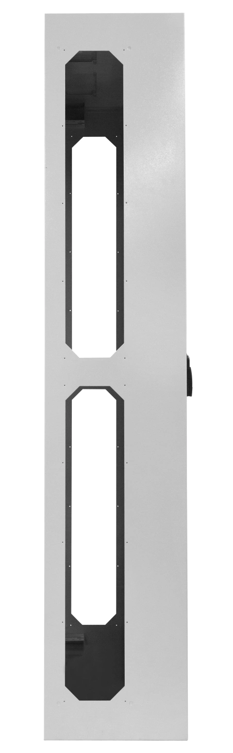 Ramă înseriabilă+uşă 2A-42, A=400mm+placă sp.+mâner rot.IP54_1