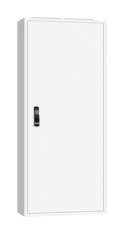 Ramă aplicată+uşă 2A-28, A=250mm+placă sp.+mâner rot. IP54