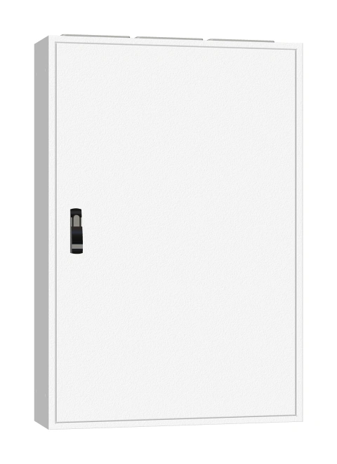 Ramă aplicată+uşă 3A-24, A=250mm+placă sp.+mâner rot. IP54
