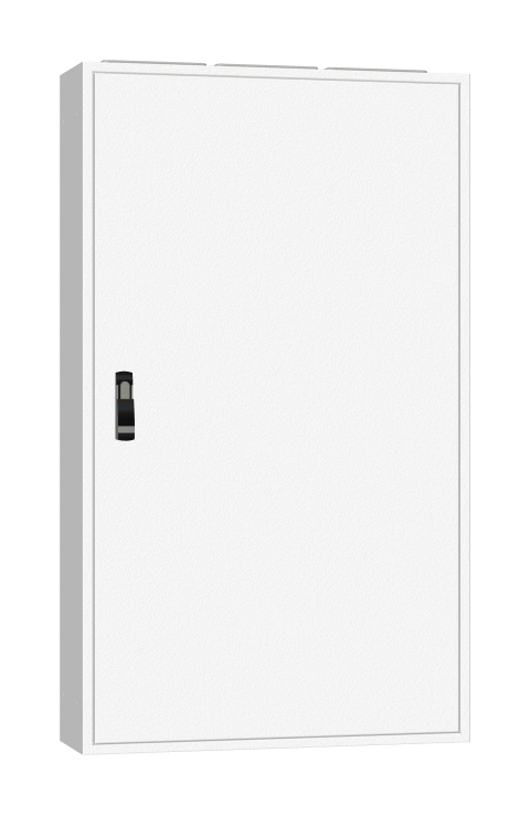 Ramă aplicată+uşă 3A-28, A=250mm+placă sp.+mâner rot. IP54