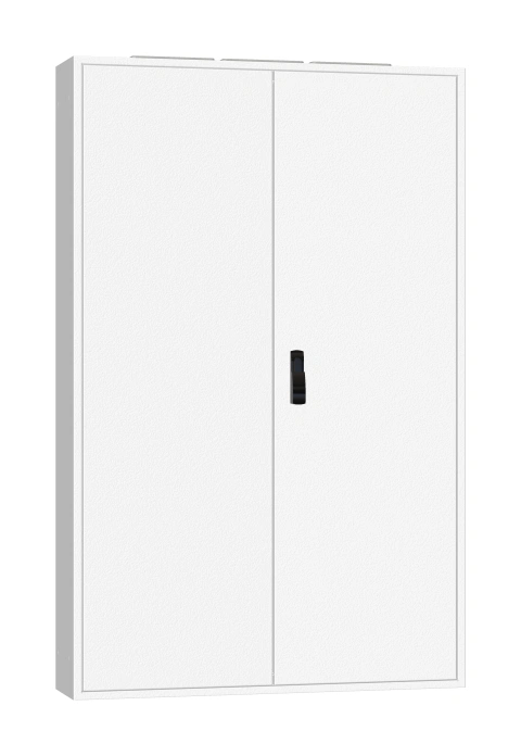 Ramă aplicată+uşă 4A-33, A=250mm+placă sp.+mâner rot. IP54