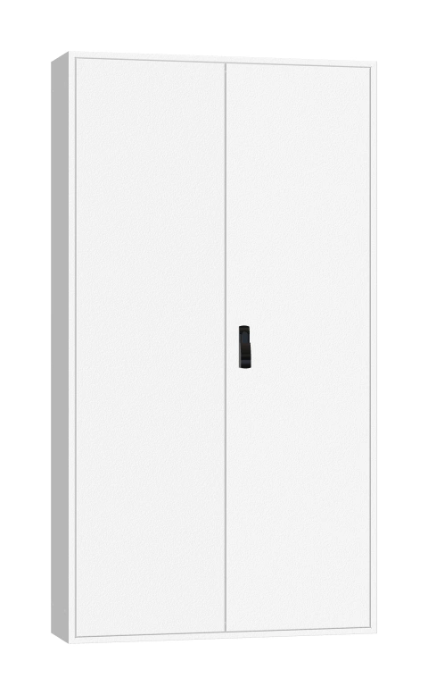 Ramă aplicată+uşă 4A-39, A=300mm+placă sp.+mâner rot. IP54