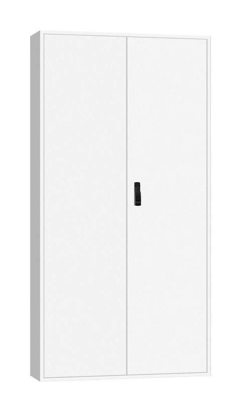 Ramă aplicată+uşă 4A-42, A=300mm+placă sp.+mâner rot. IP54