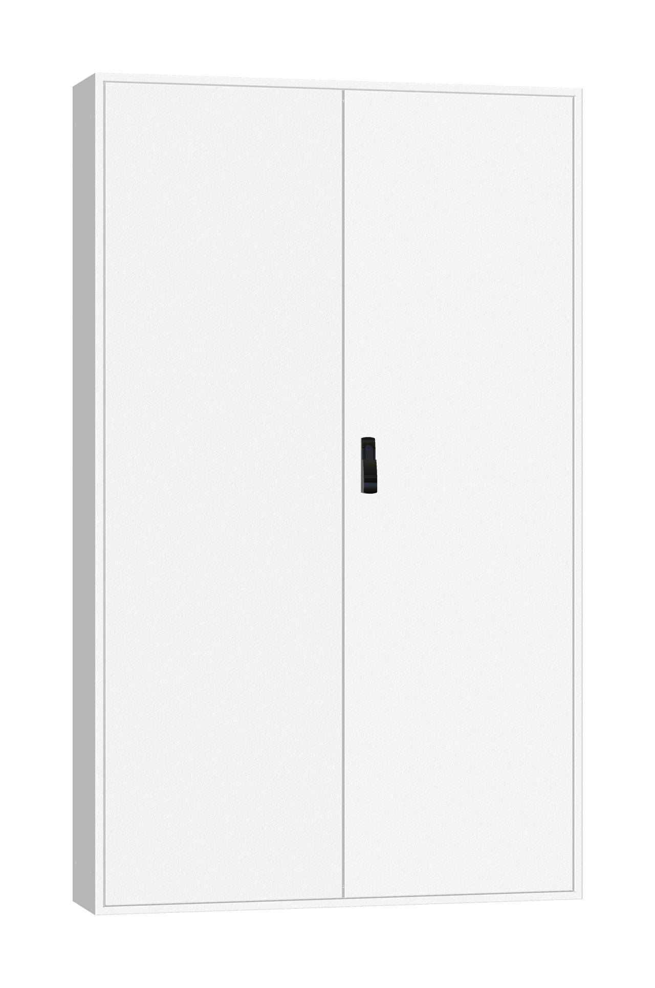 Ramă aplicată+uşă 5A-42, A=300mm+placă sp.+mâner rot. IP54