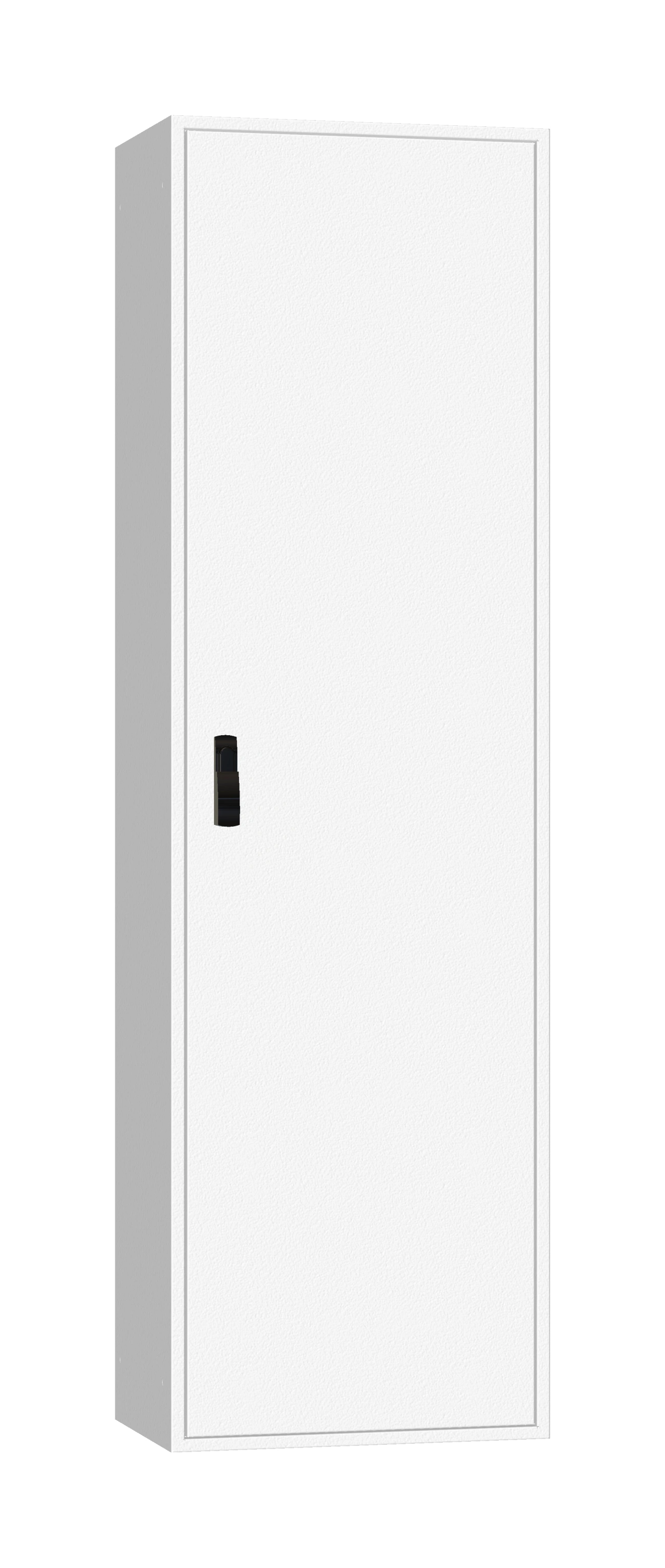 Ramă aplicată+uşă 2A-42, A=400mm+placă sp.+mâner rot. IP54