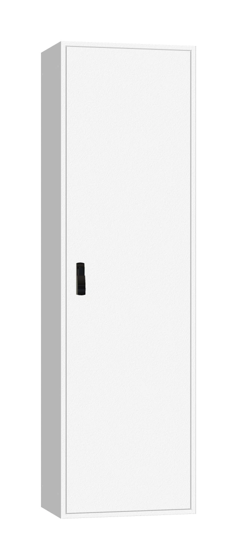 Ramă aplicată+uşă 2A-42, A=400mm+placă sp.+mâner rot. IP54