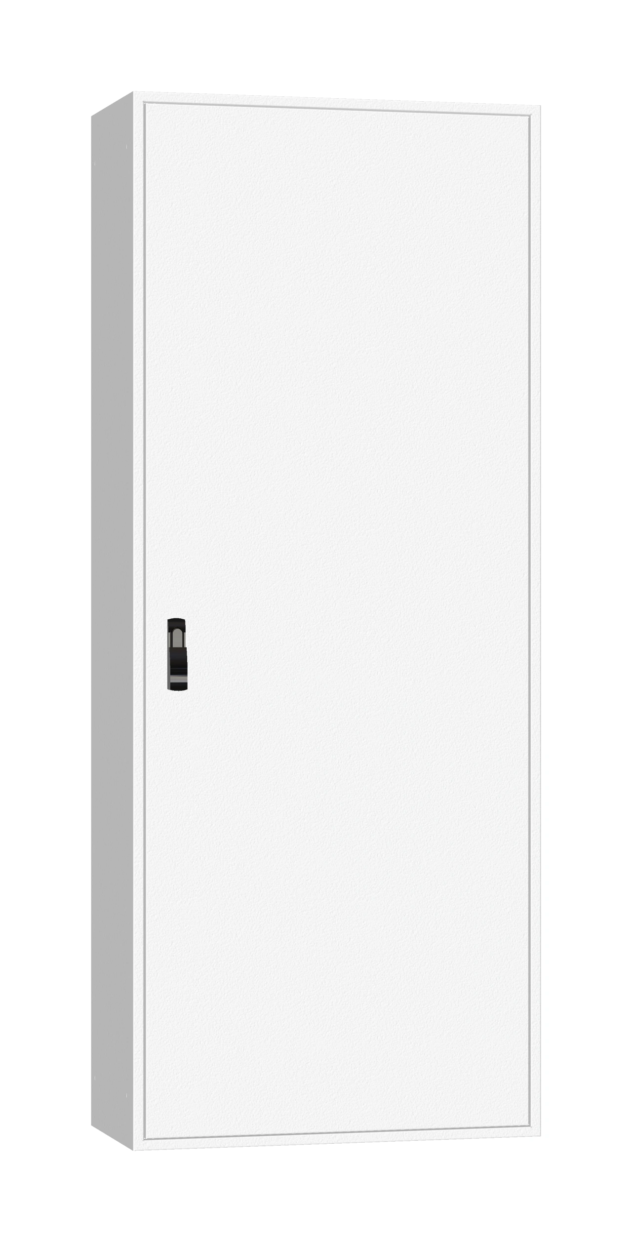 Ramă aplicată+uşă 3A-42, A=400mm+placă sp.+mâner rot. IP54