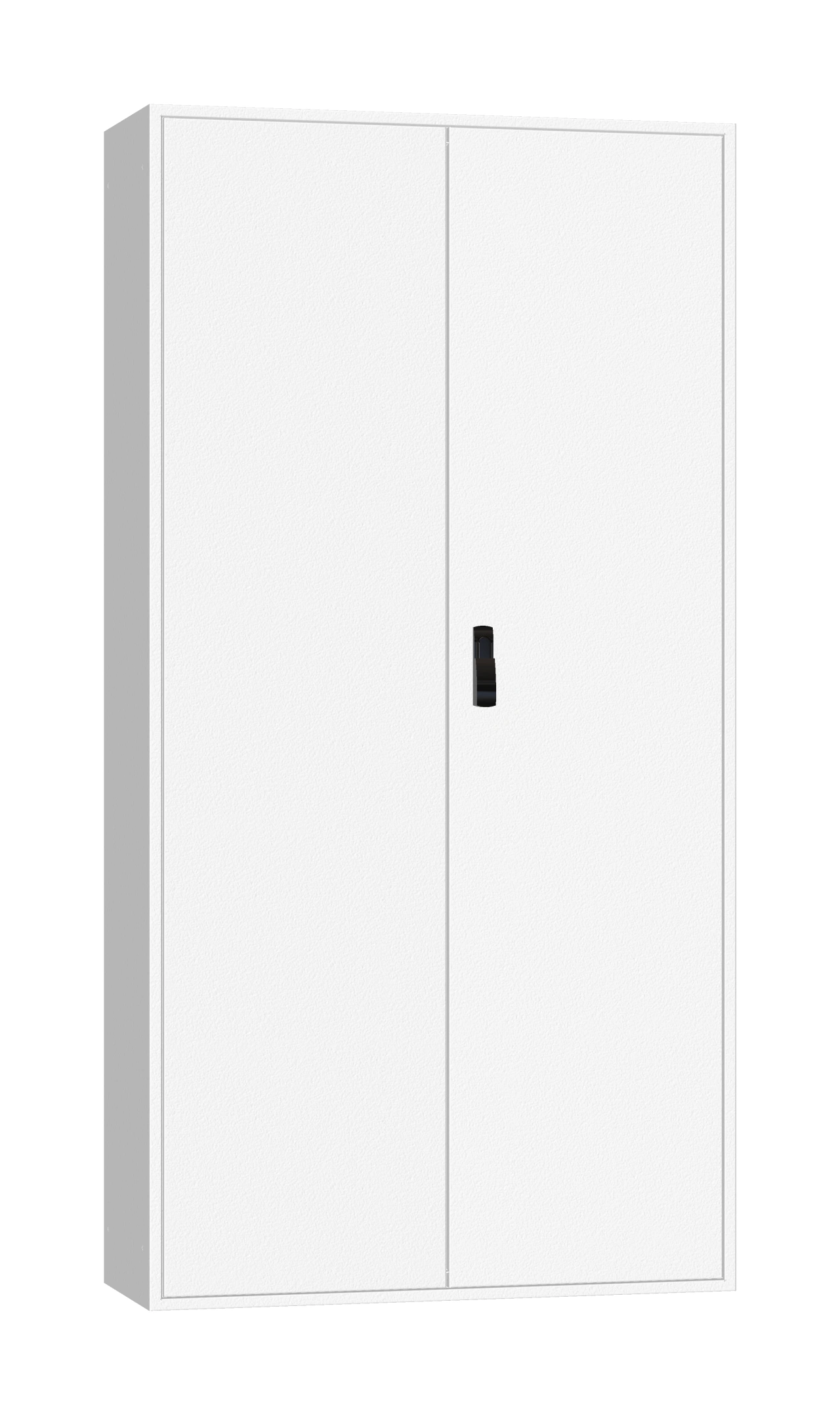 Ramă aplicată+uşă 4A-42, A=400mm+placă sp.+mâner rot. IP54