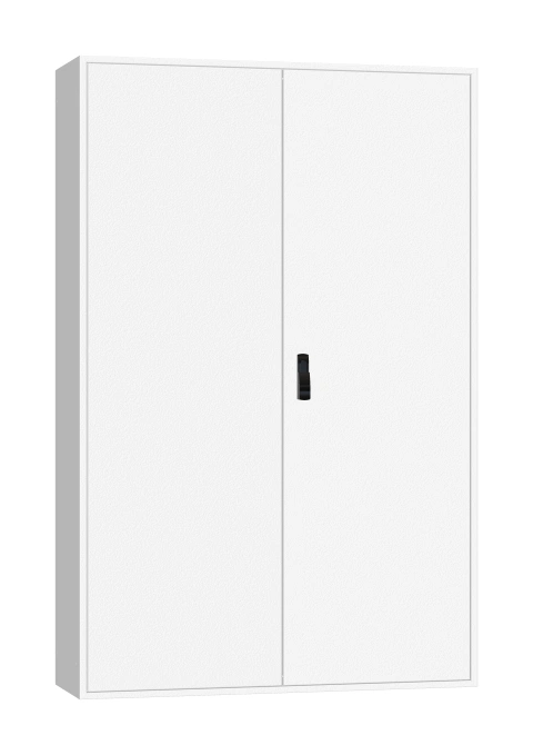 Ramă aplicată+uşă 5A-39, A=400mm+placă sp.+mâner rot. IP54