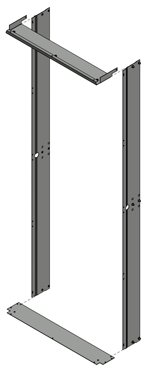 Ramă adaptoare insert M2000 pt.dulapuri AC/KC 2000x1000mm