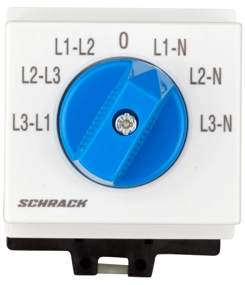 Comutator voltmetric modular, 1-pol/20 A_2