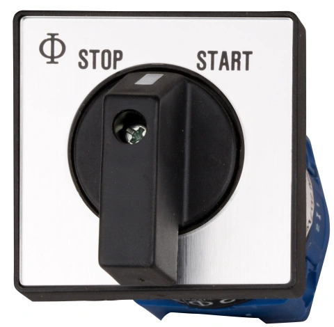 Comutator „STOP-START” cu revenire fix. centrală, 1-pol/20 A