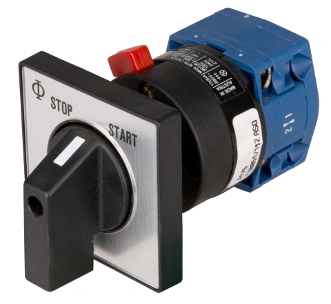 Comutator „STOP-START” cu revenire fix. centrală, 1-pol/20 A_4