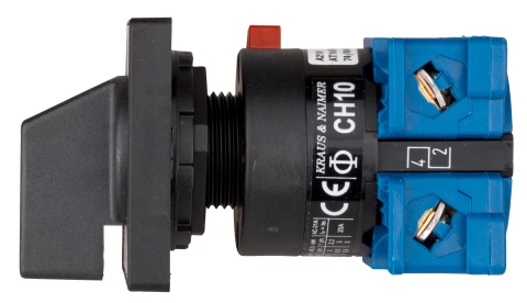 Comutator „0-1-START” cu fix. centrală, 1-pol/20 A_2