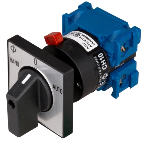Comutator de selectie Hand-0-Auto de panou 20A 1p_4