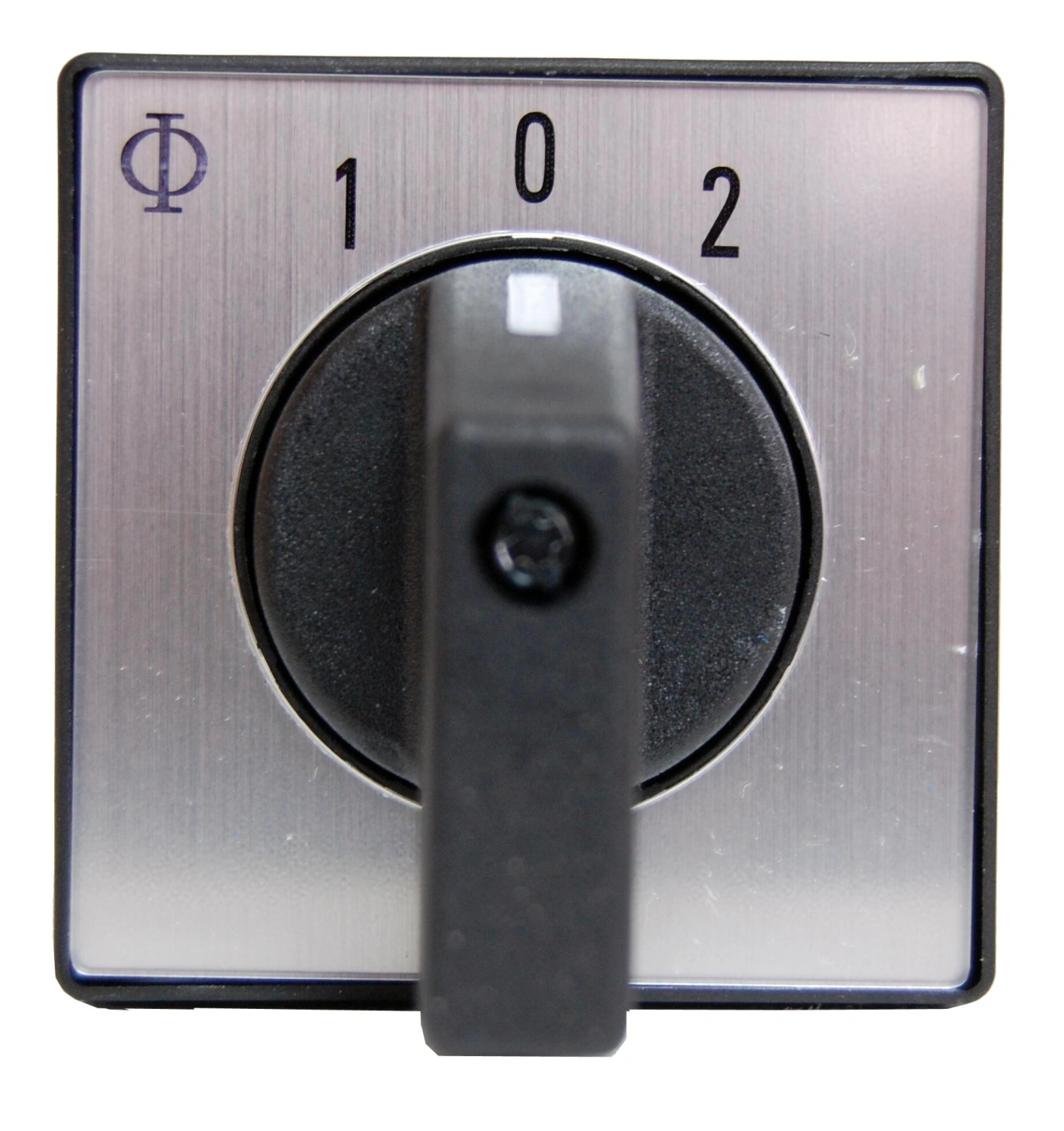 Comutator selectie cu revenire 1-0-2 20A 1p
