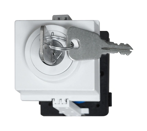 Comutator cu cheie 0-1 modular 20A 1p