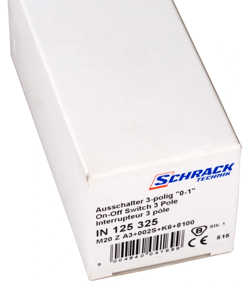 Comutator 0-1, 3-poli/32 A, 11kW_1