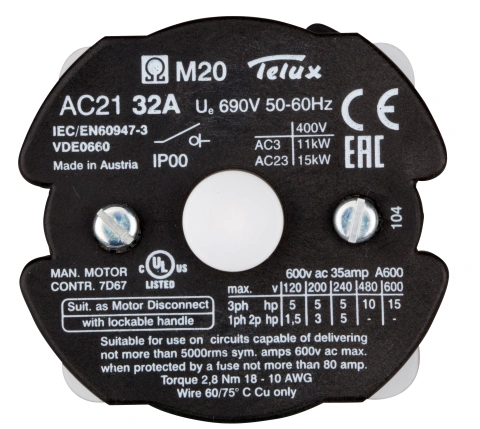 Comutator 0-1, 3-poli/32 A, 11kW_5